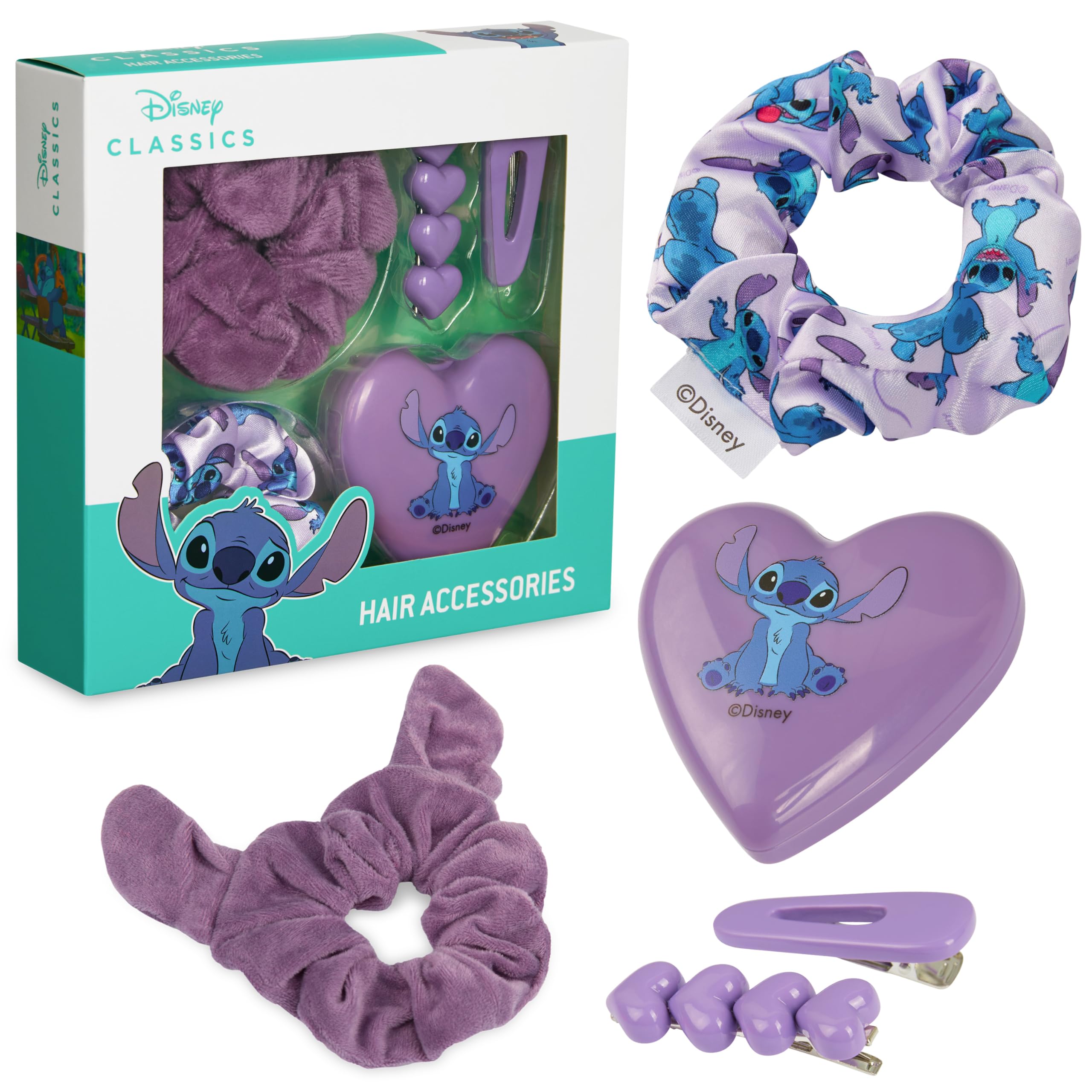 Amazon.com: Disney Stitch Hair Clips & Hair Accessories for Girls
