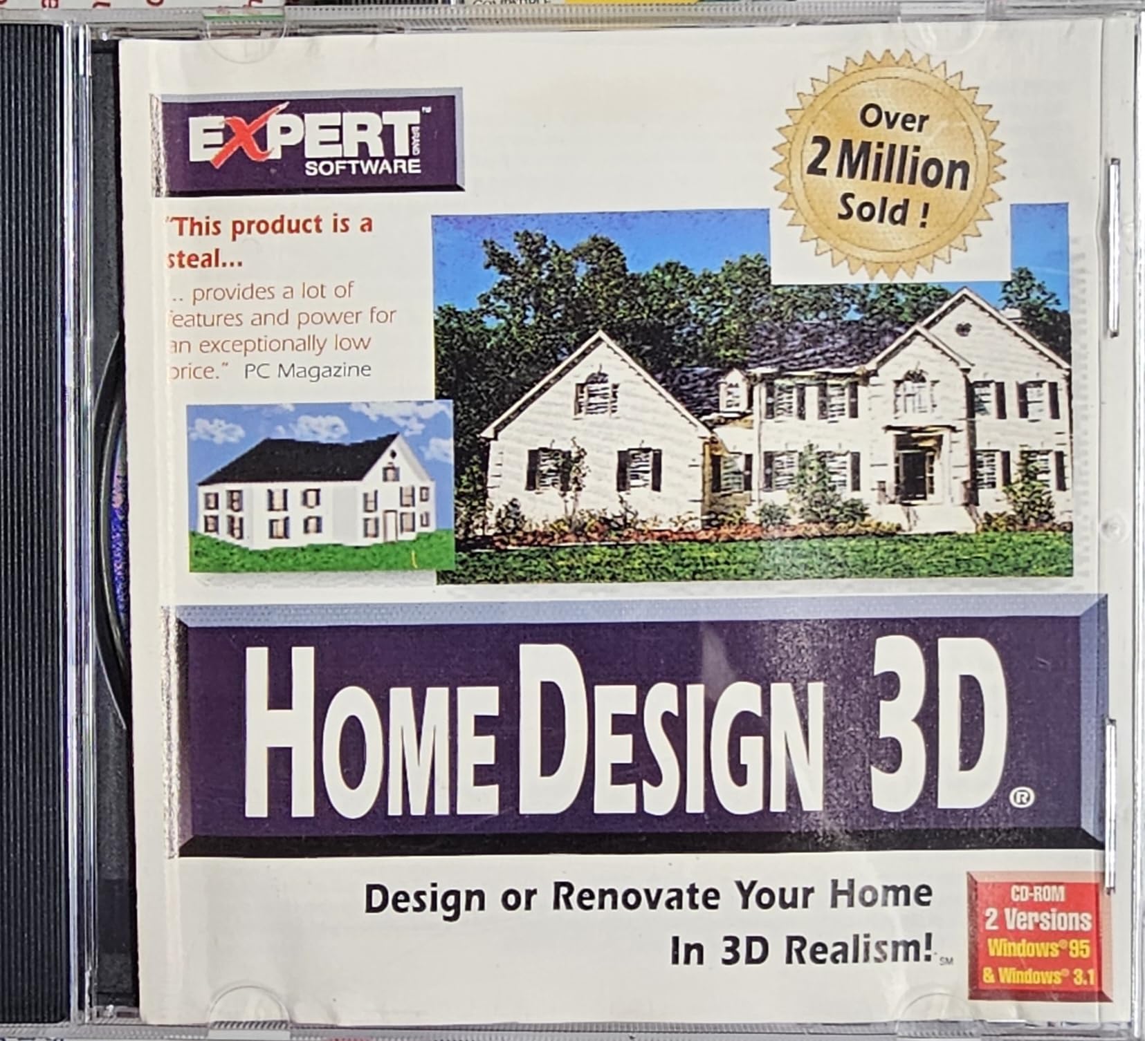 HOME DESIGN 3D (CD-ROM) BY EXPERT SOFTWARE