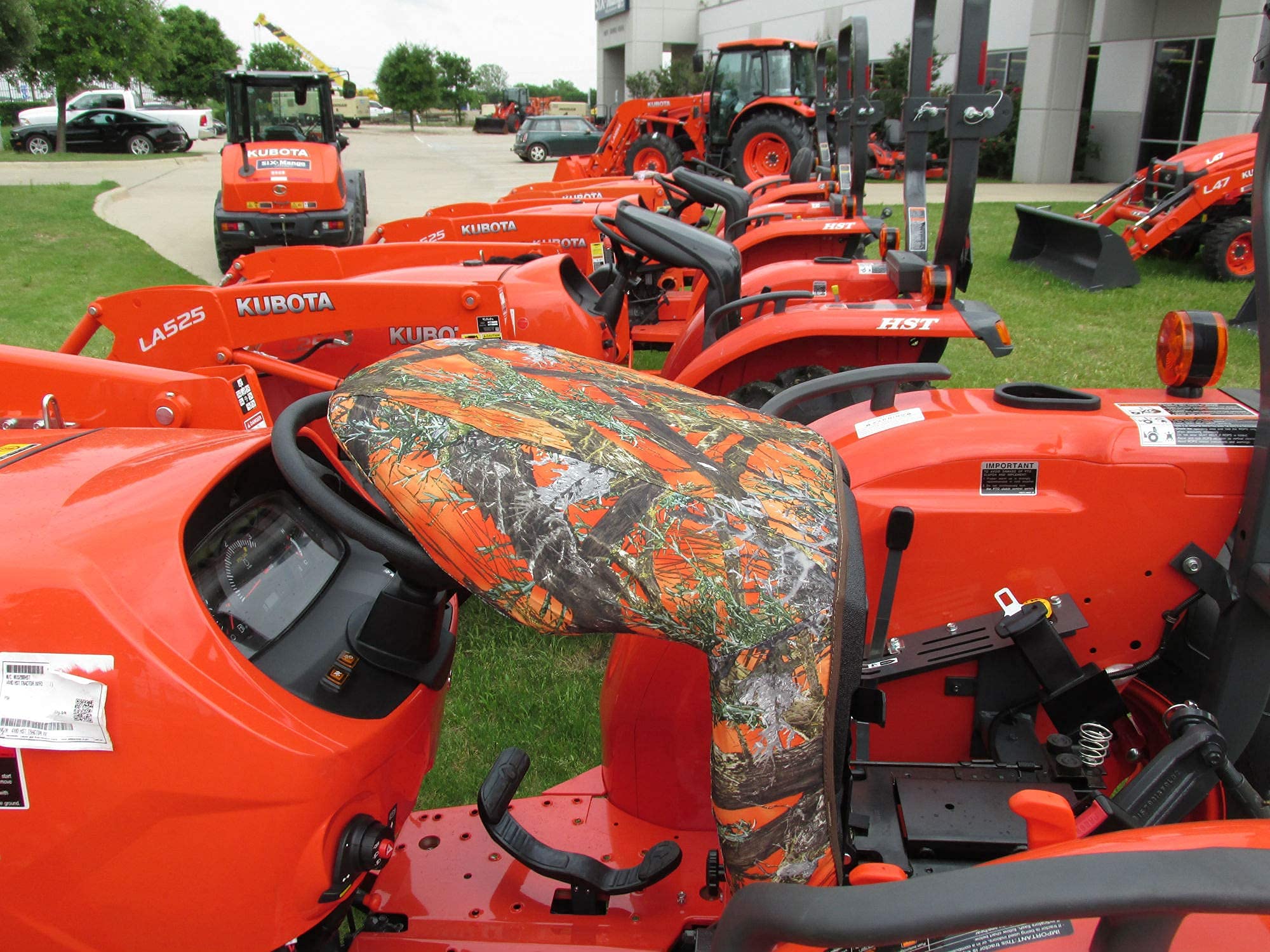 Durafit Seat Covers for Kubota Tractors MX4800, MX5000, MX5200, MX 5800