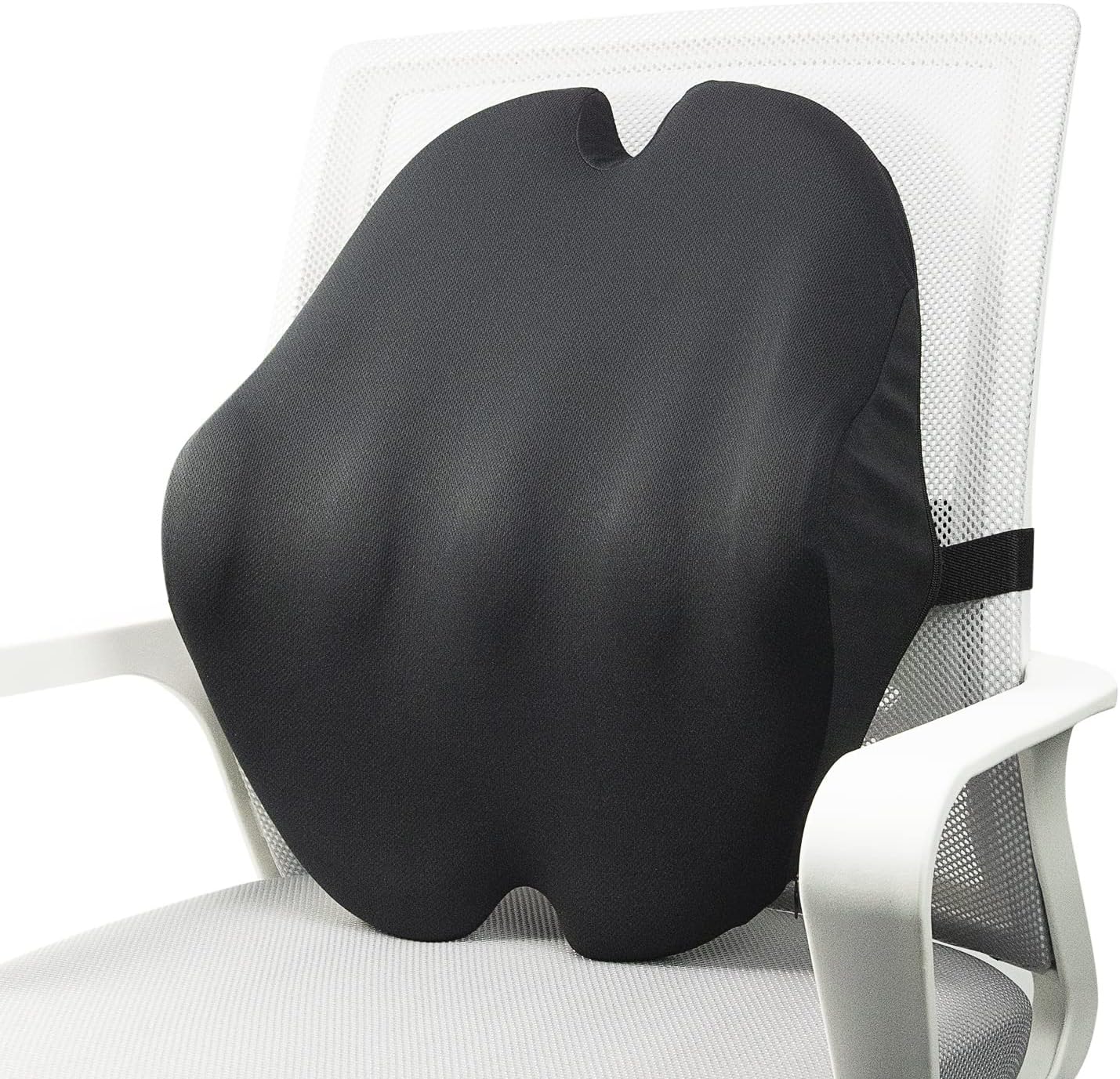Cocoon Cuscino Lombare Da Viaggio Gonfiabile, 42x21x11 Cm, Con Imbottitura In Microfibra, Ideale Per Schiena E Disco