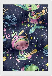 Spaces Aliens Rock Band Adults Diamond 5D Painting Kit Full Drill DIY Art Craft for Home Wall Decoration