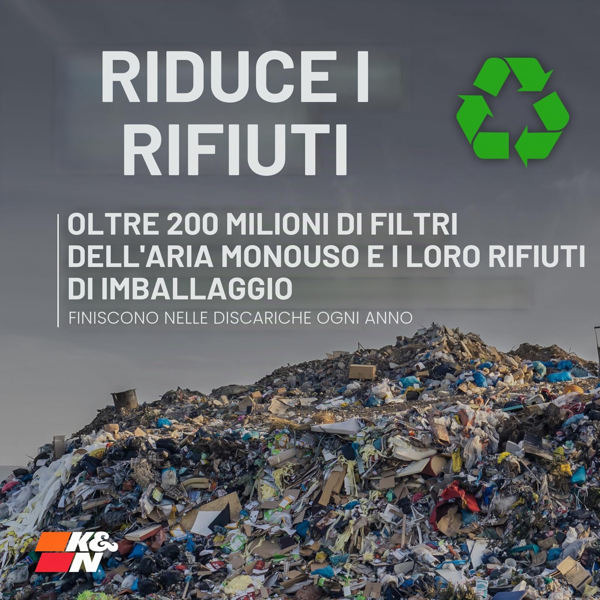 K&N 33-2865 Filtri Aria Sostitutivi, Lavabile e Riutilizzabile