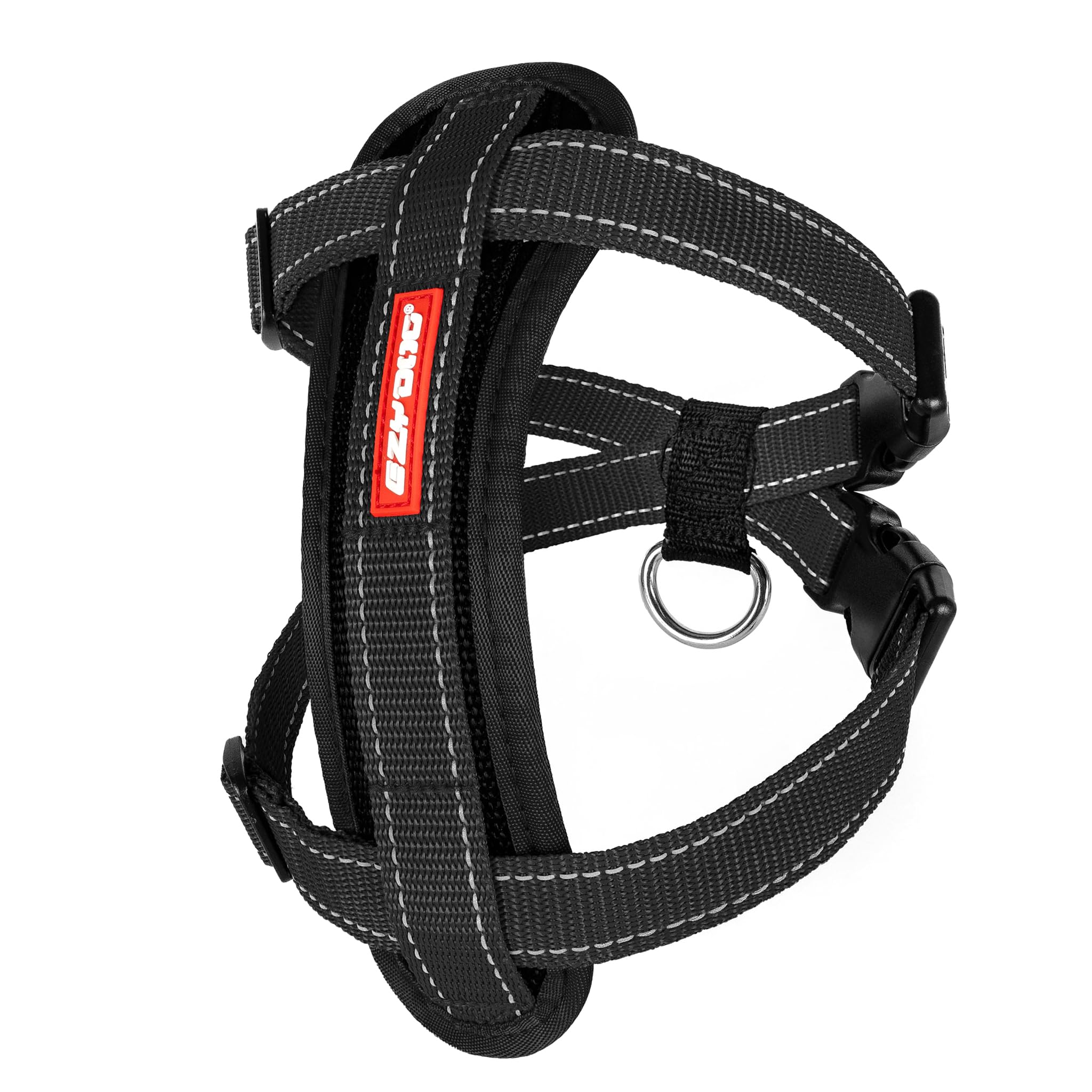 EzyDog Chest Plate Harness with contoured padded chest support and adjustable straps