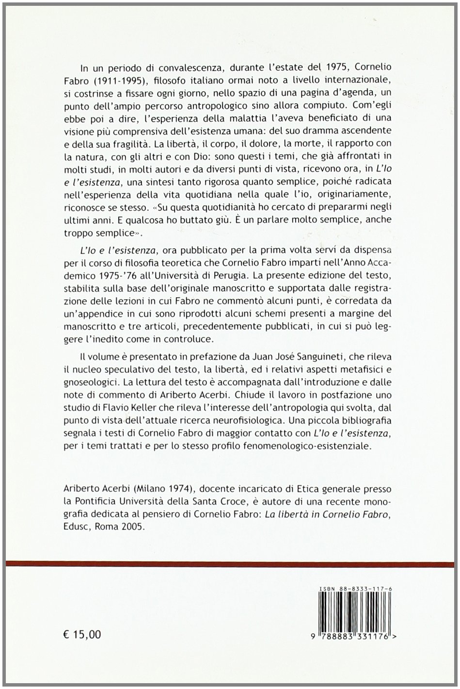 L'io e l'esistenza e altri brevi scritti