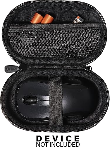 Miniatura 3 de CaseSack Funda para mouse Logitech M510 Wireless Computer, también para Logitech G305 G PROG PRO X Superlight Wireless Gaming Mouse (negro)