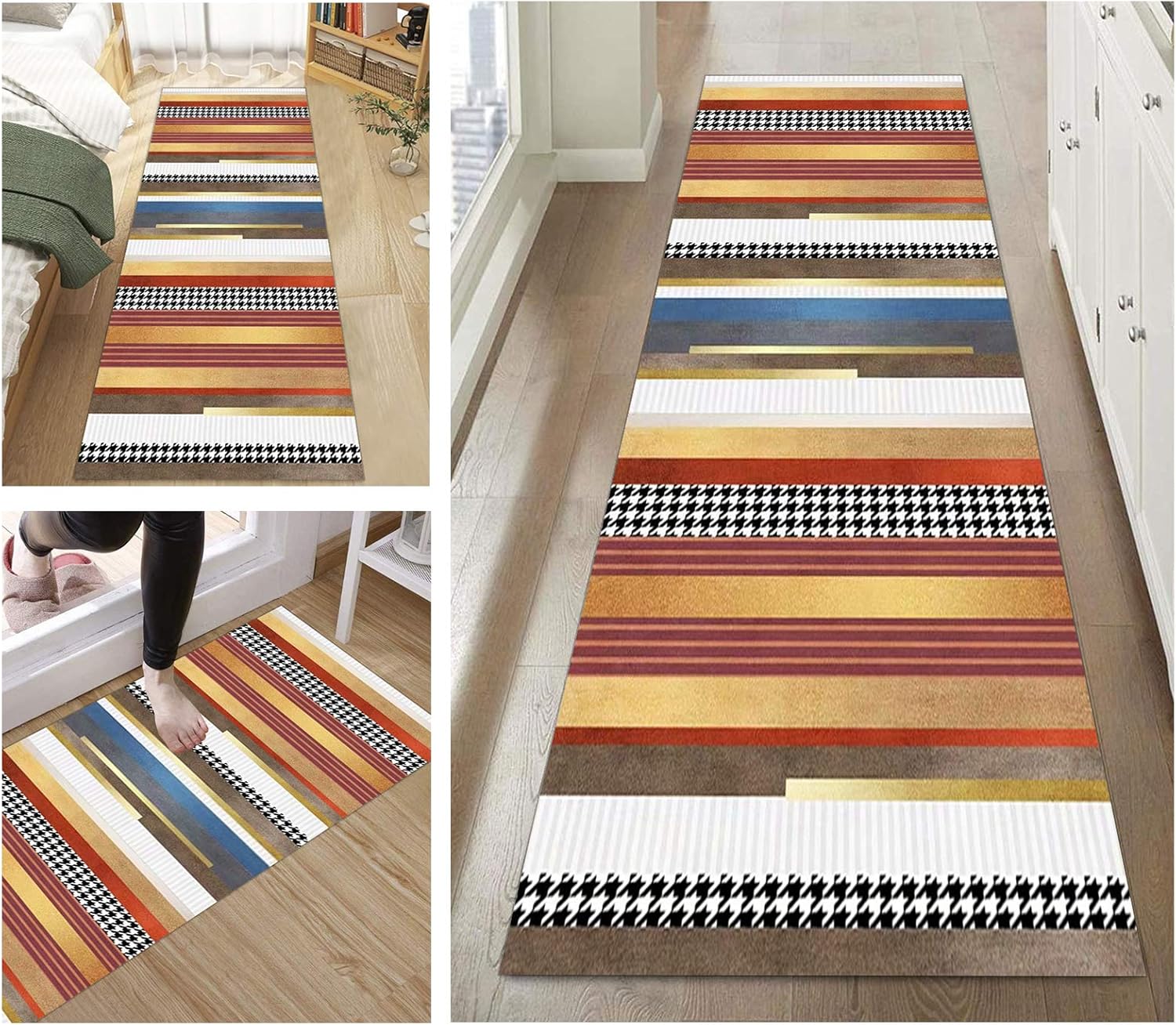 SHACOS Tappeto Corridoio Lungo 60x240cm Tappeto Passatoia Per - Foto 5