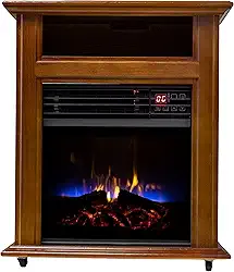 Lareira elétrica de quartzo Comfort Glow QF4561R