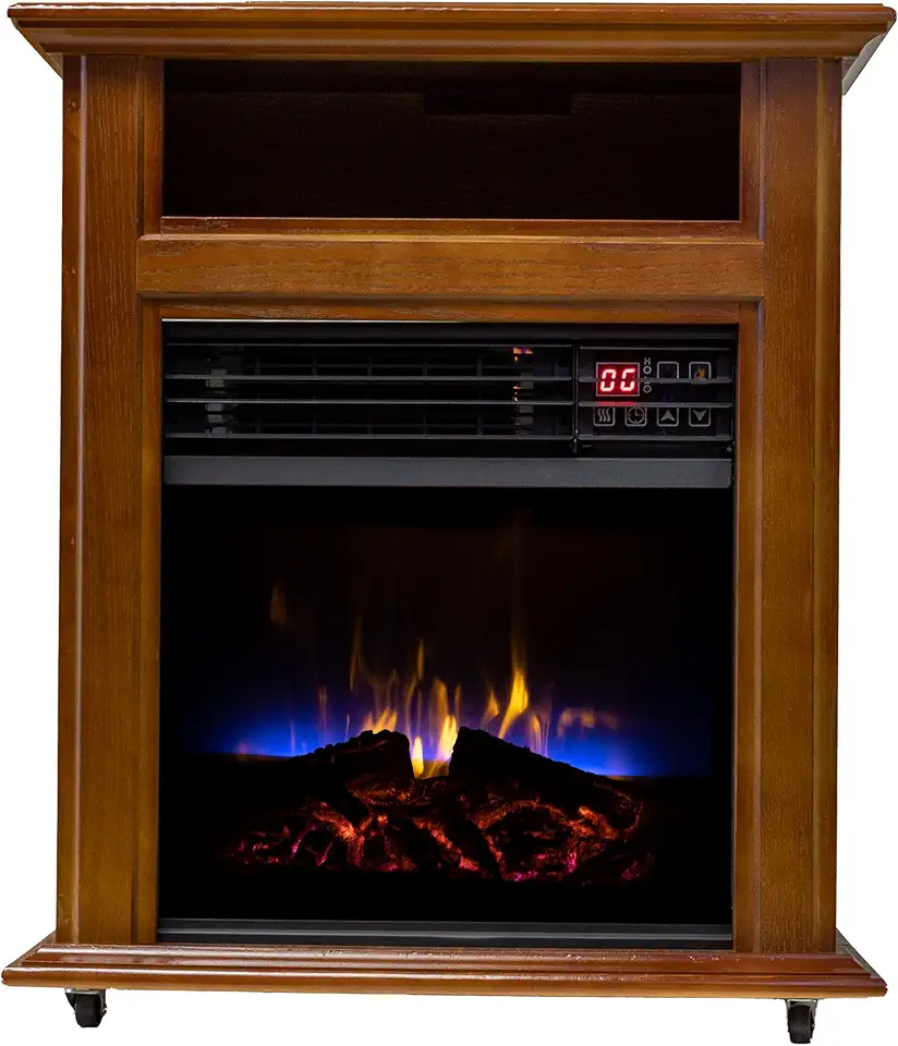 Lareira elétrica de quartzo Comfort Glow QF4561R