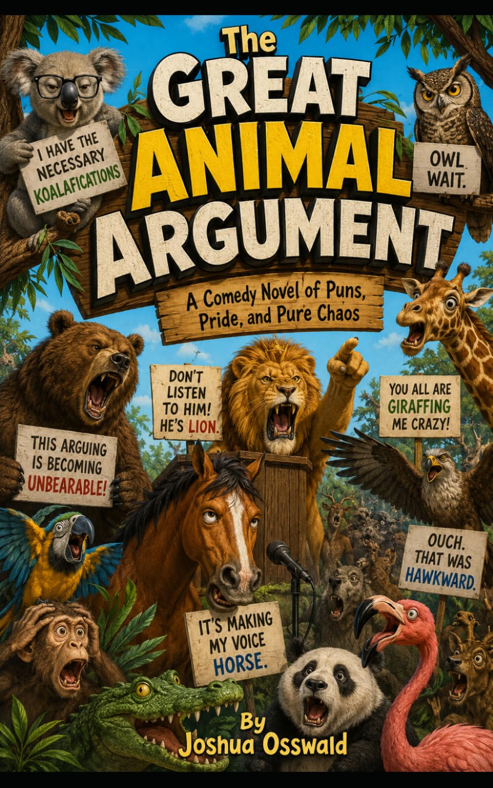 THE GREAT ANIMAL ARGUMENT: A Comedy Novel of Puns, Pride, and Pure Chaos (THE GREAT ARGUMENT BOOK SERIES)