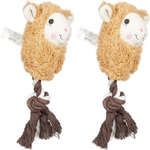 Pawise Llama W/Rope Köpek Oyuncağı (2 paketi)