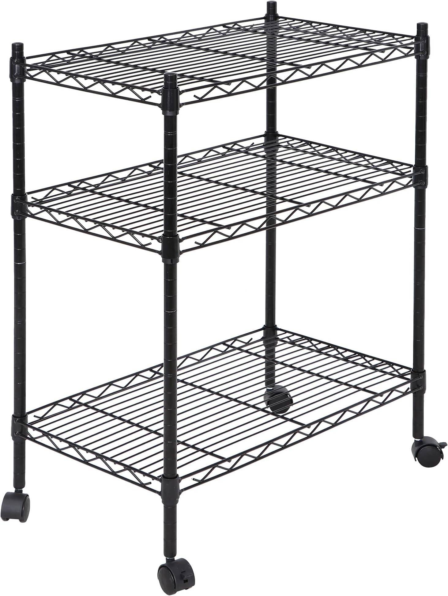 SUPER DEAL 3Shelf Adjustable Heavy Duty Storage Wire