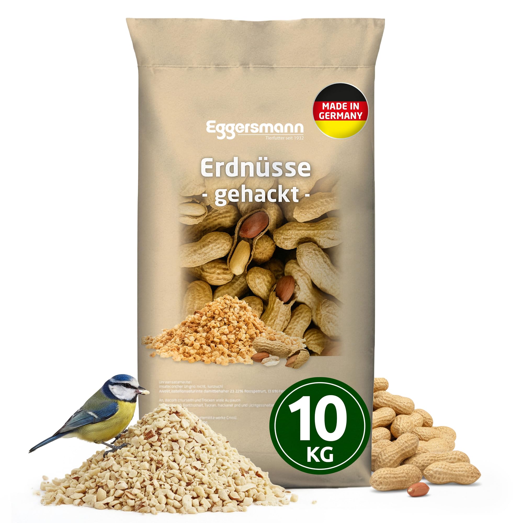 Eggersmann volaris Mangime per uccelli tritato, 10 kg