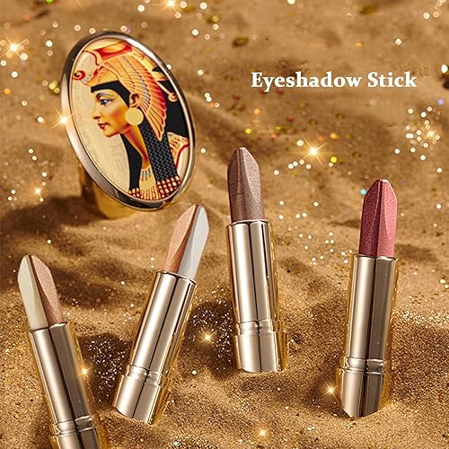 Miniatura 7 de Sombra de ojos en barra de lujo de doble color para personas perezosas, sombra de ojos de lujo de doble tono, sombra de ojos en barra de dos tonos