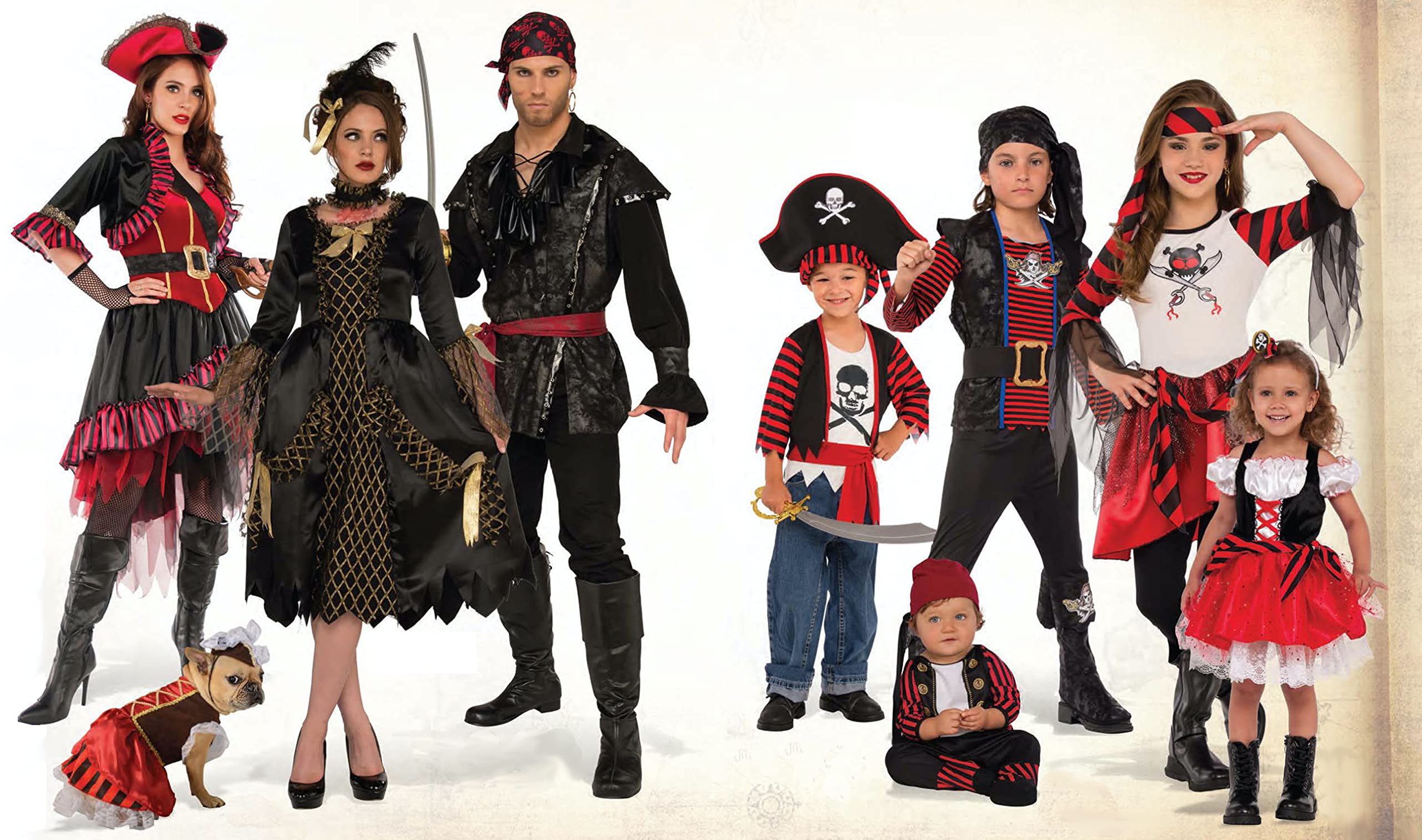 Rubies Costume 630942-L Child's Sweet Pirate Costume, Large, Multicolor