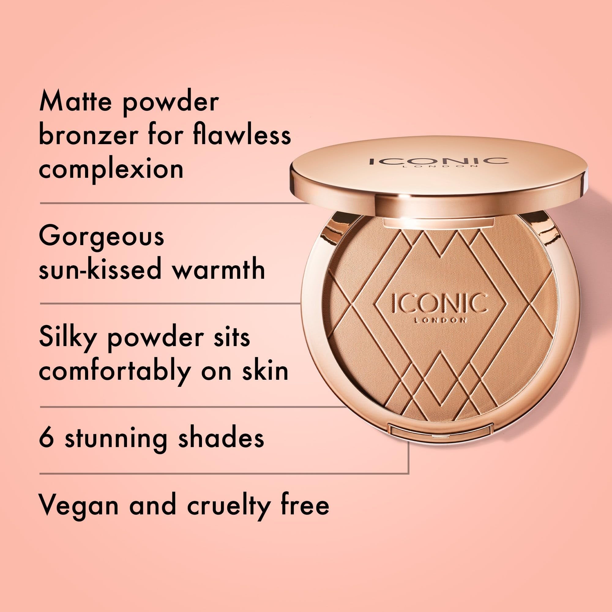 ICONIC London Ultimate Bronzing Powder with Matte Finish
