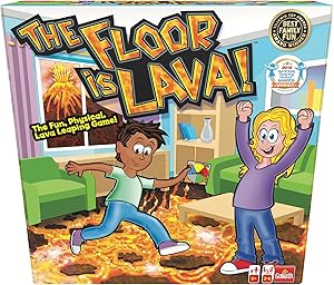 Endless Games The Original The Floor is Lava! Game by Endless Games - Interactive Game For Kids And Adults - Promotes Physical Activity - Indoor And Outdoor Safe