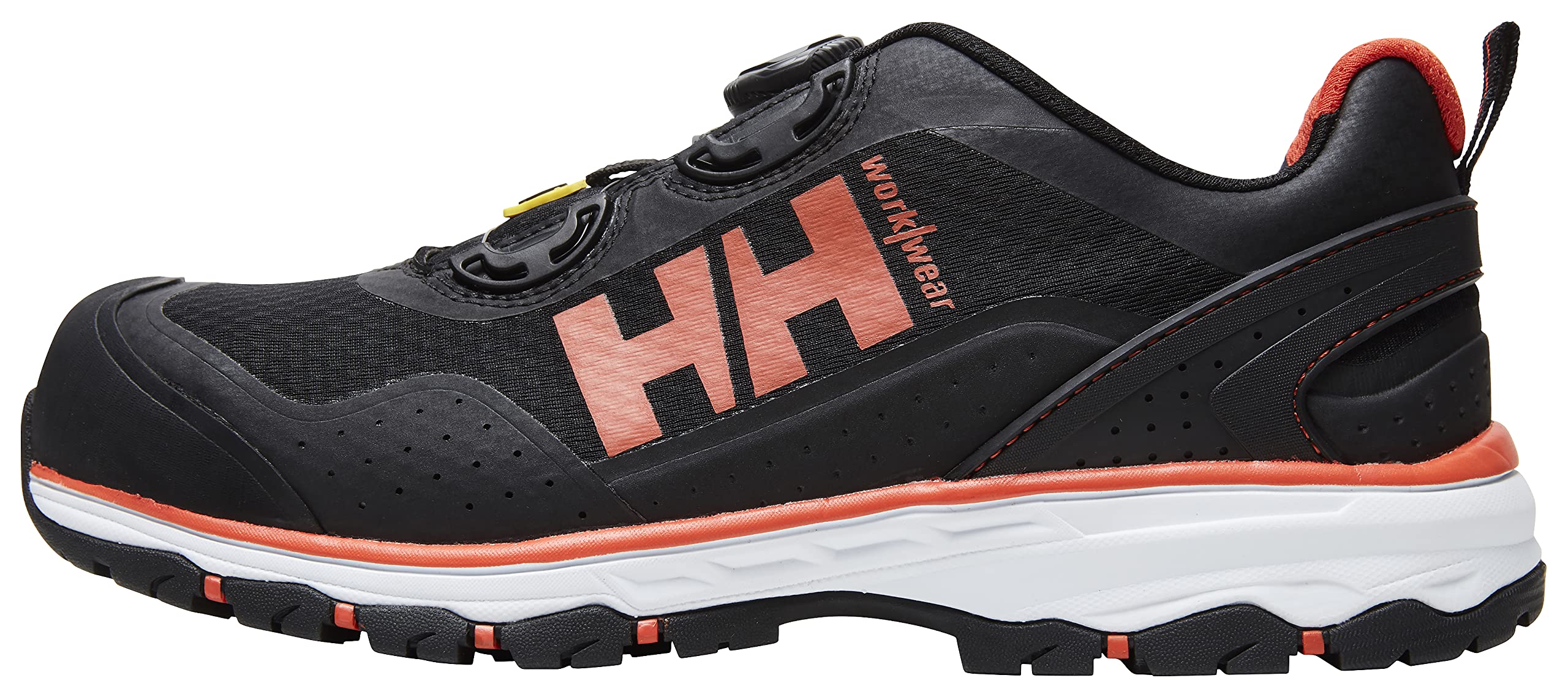 Helly Hansen Workwear Unisex Chelsea Evolution Boa Sandal, 992 Black Orange, 11 UK