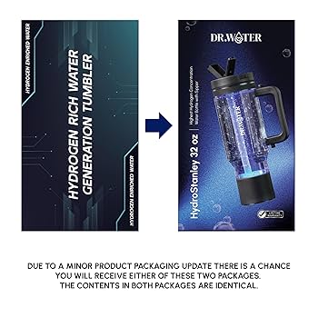 Amazon.com: Dr.Water Hydrogen Water Bottle - 3X More