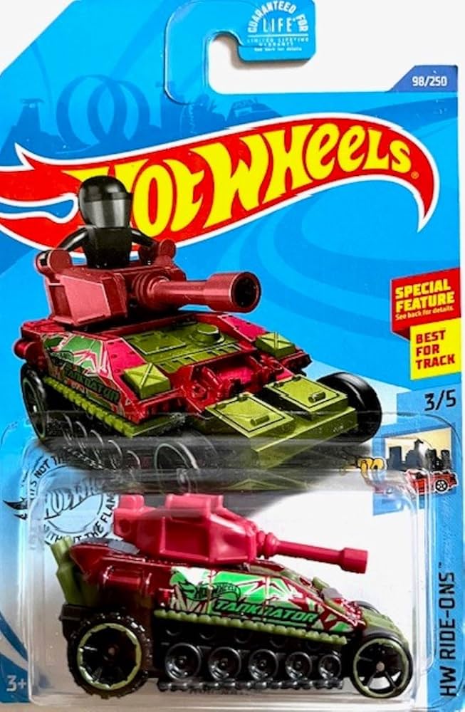 Hot Wheels Tankinator 赤/緑 Hot Wheels Tankinator 赤/緑 2024 Hot Wheels TANKNATOR ARMY