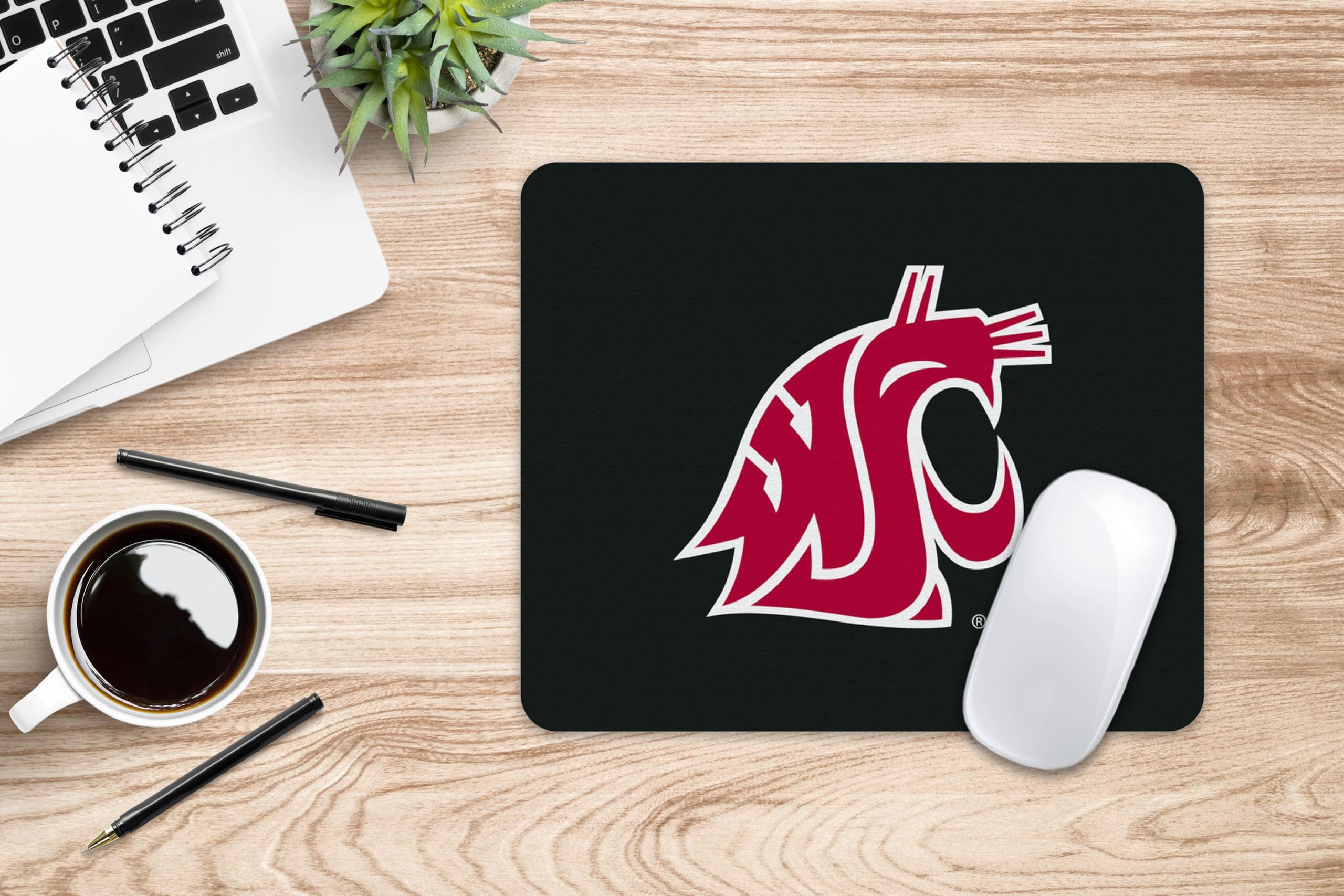 Mouse Pad, Fabric, Washington State University Standard/Classic Red