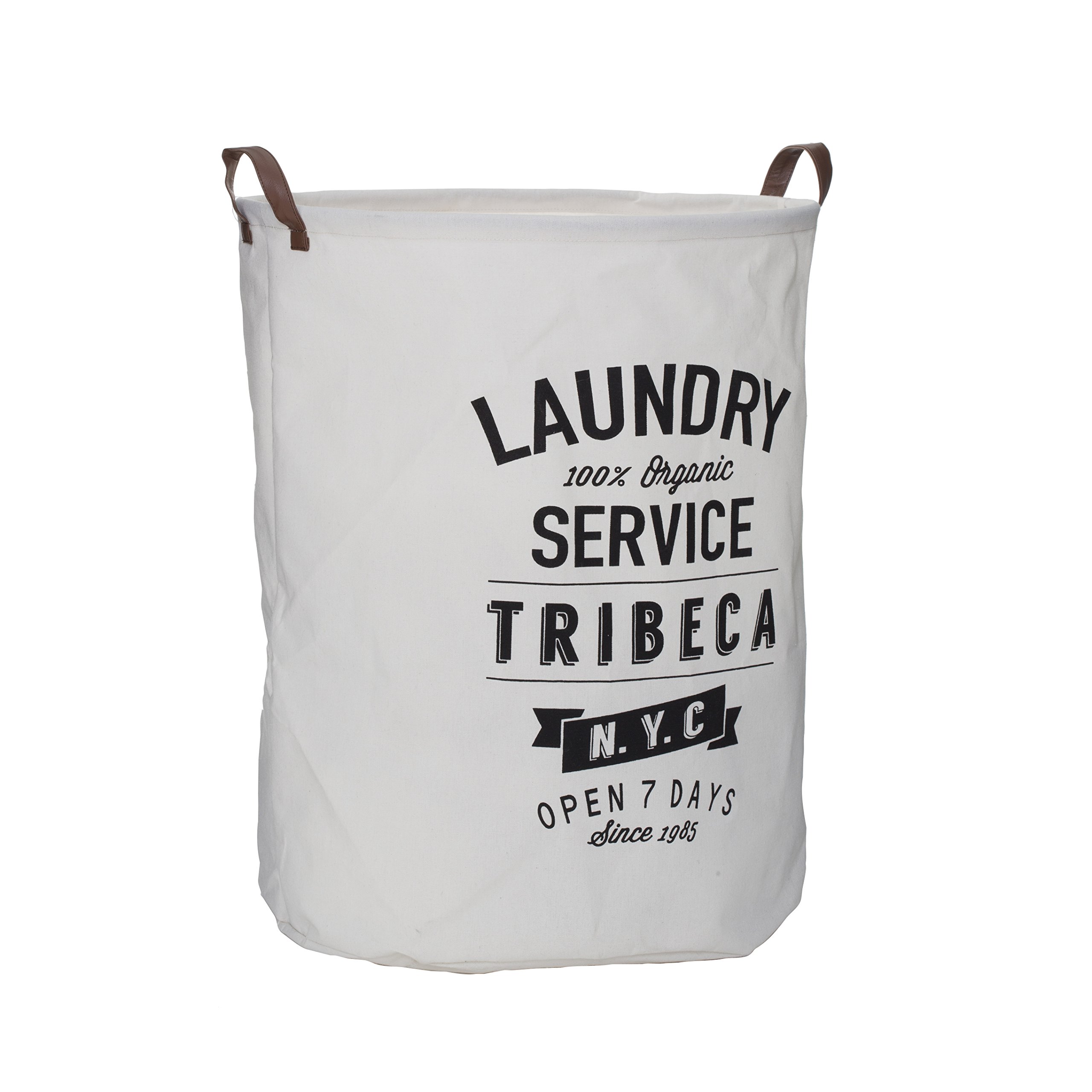 PremierTribeca Laundry Bag, Polyester, Natural, 38 x 38 x 48 cm