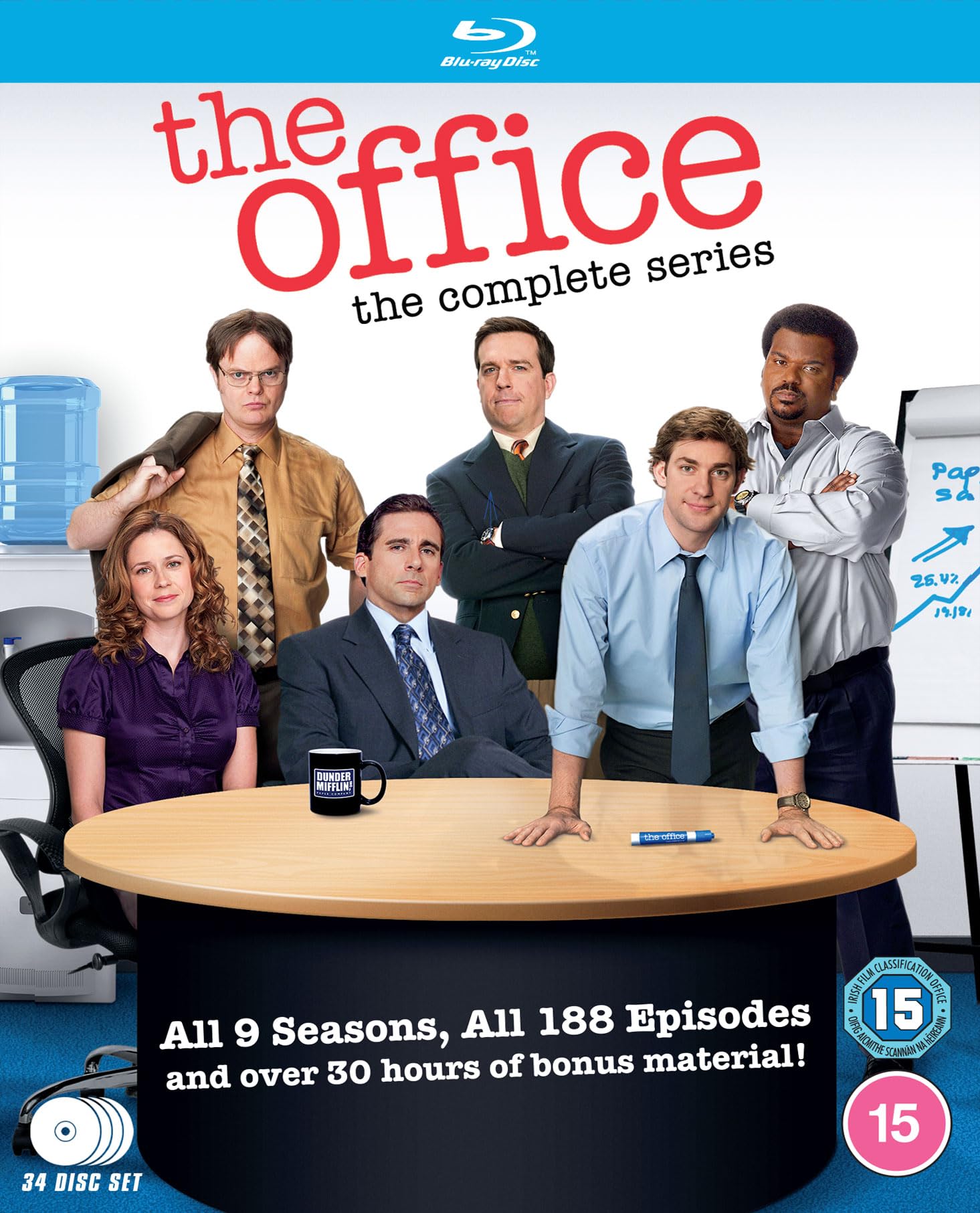 The Office: The Complete Series [Blu-ray] [Region B]