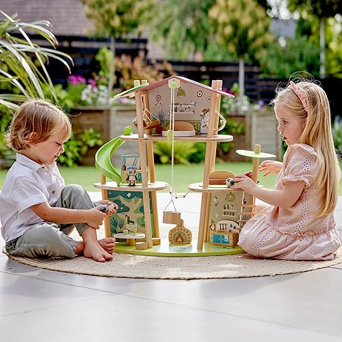 Miniatura 3 de Hape Casa de bambú de los pandas