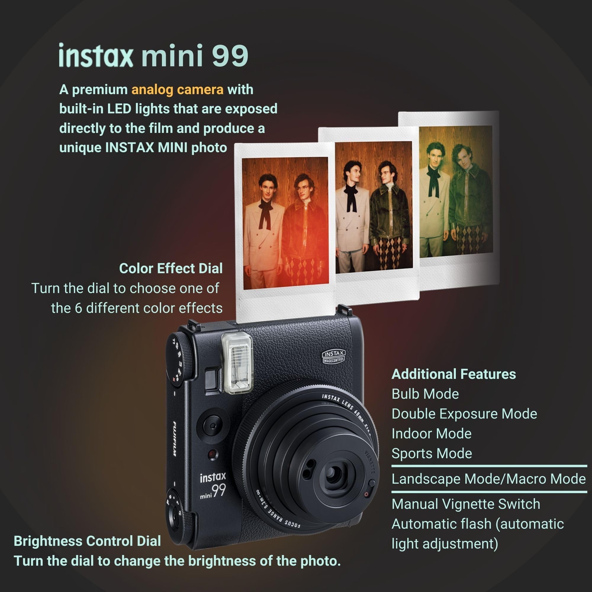 Amazon | 富士フイルム INSTAX MINI 99 インスタントカメラ