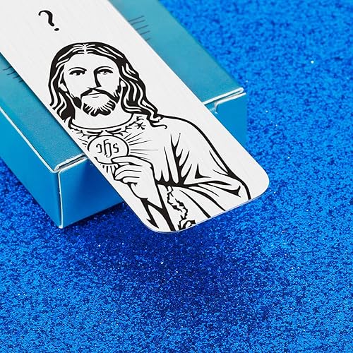 Miniatura 5 de Marcapáginas divertidos para mujeres y hombres, divertidos marcadores cristianos para mujeres y hombres, regalos de Pascua para él, regalos para