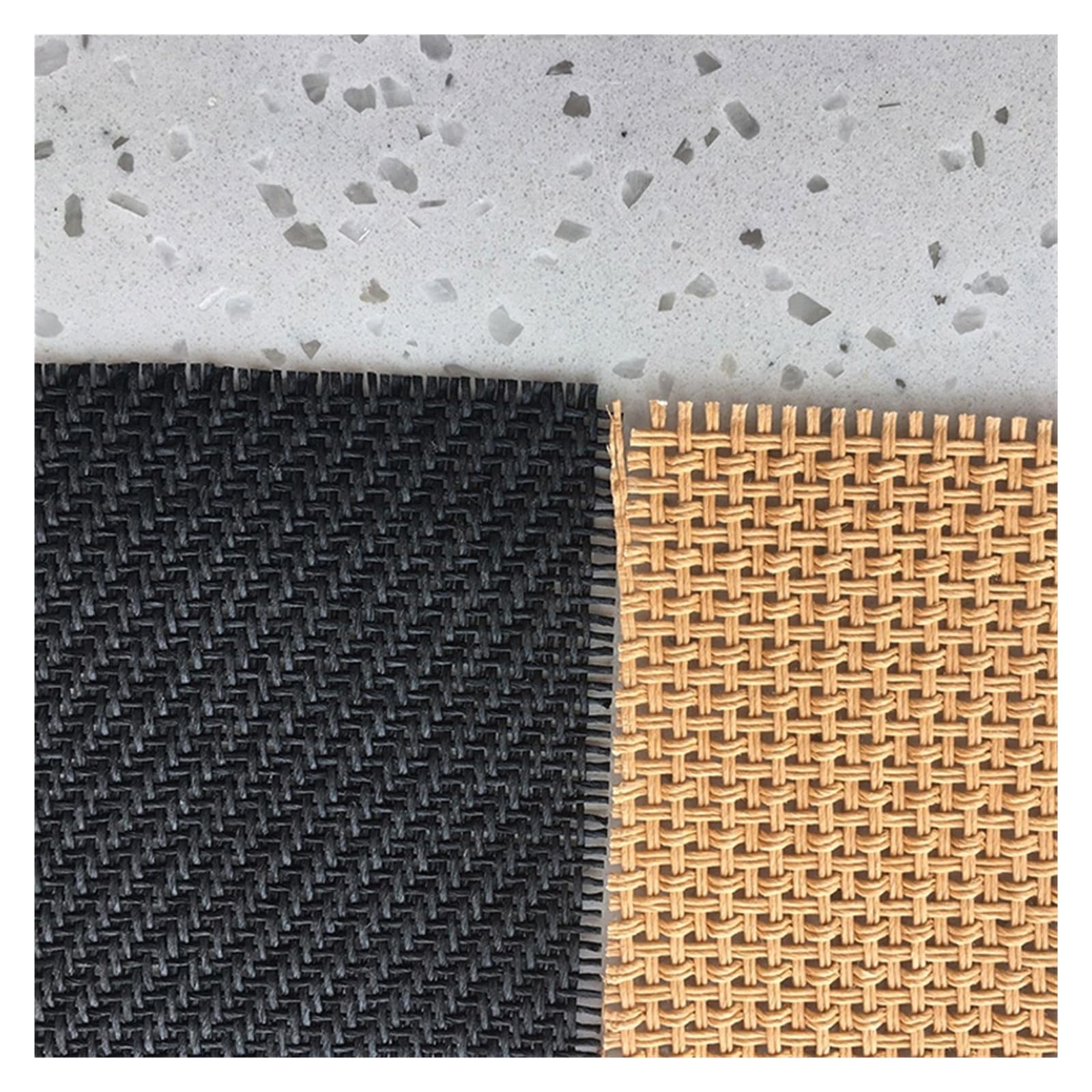 Głośnik do gitary basowej retro, tkanina siatkowa, pyłoszczelna tkanina HIFI Audio Grille do wzmacniacza, pudełko stereo (L0,5 m szer. 0,75 m, żółta)