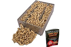 Universal Pellet Smoker Tray - Unleash 12 Hours of Smoking Bliss