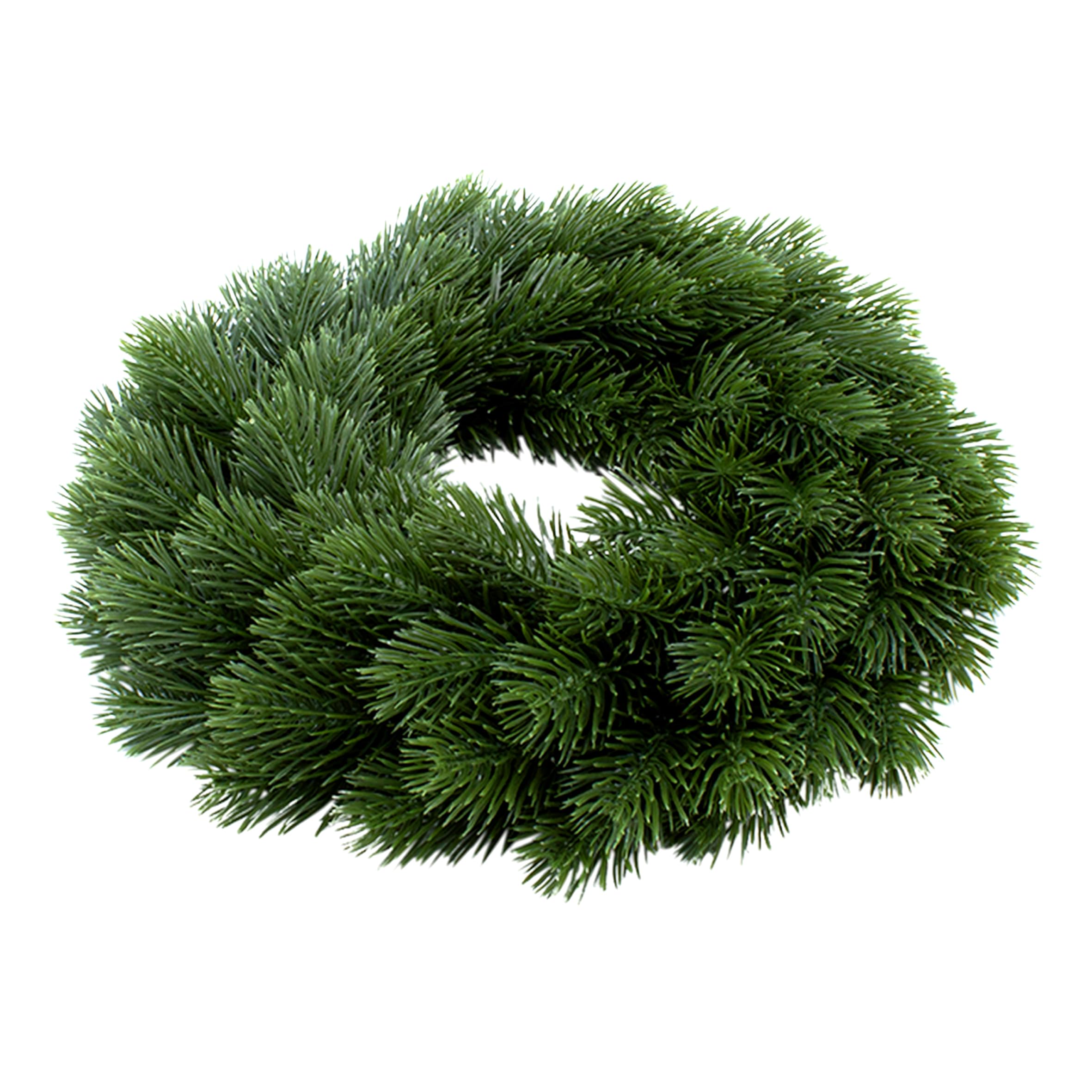 Couronne artificielle de sapin noble vert