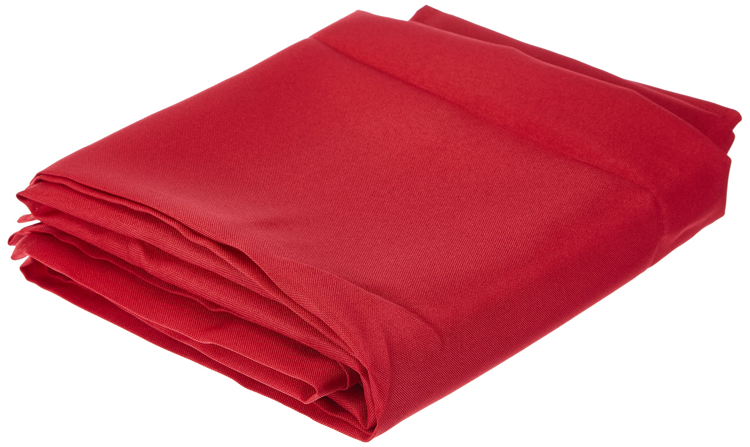 Soleil d'ocre ALIX red square stain resistant tablecloth 180x180 cm