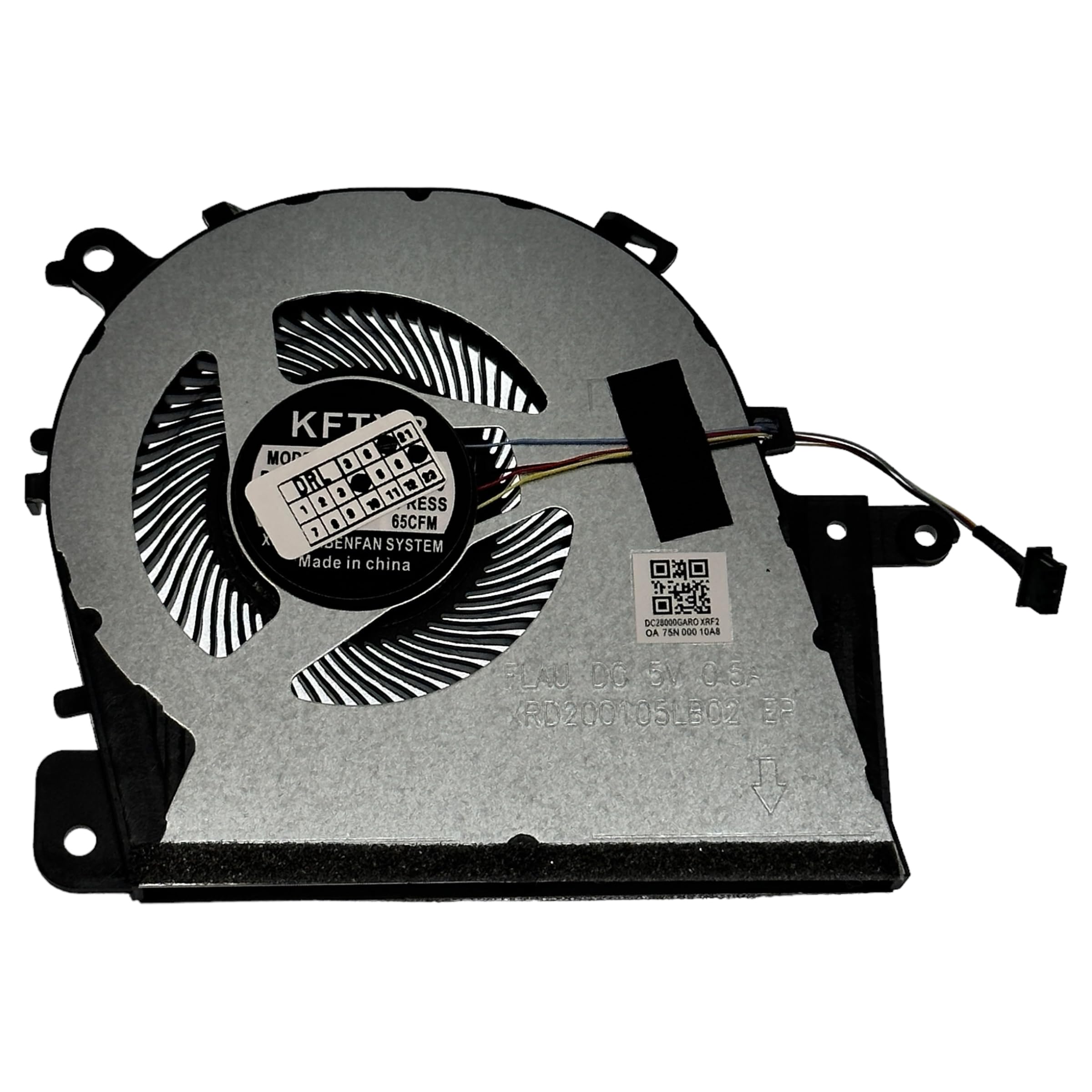 Refroidisseur CPU IdeaPad S145-14API ventilateur ordinateur portable 5F10S13876 - 5