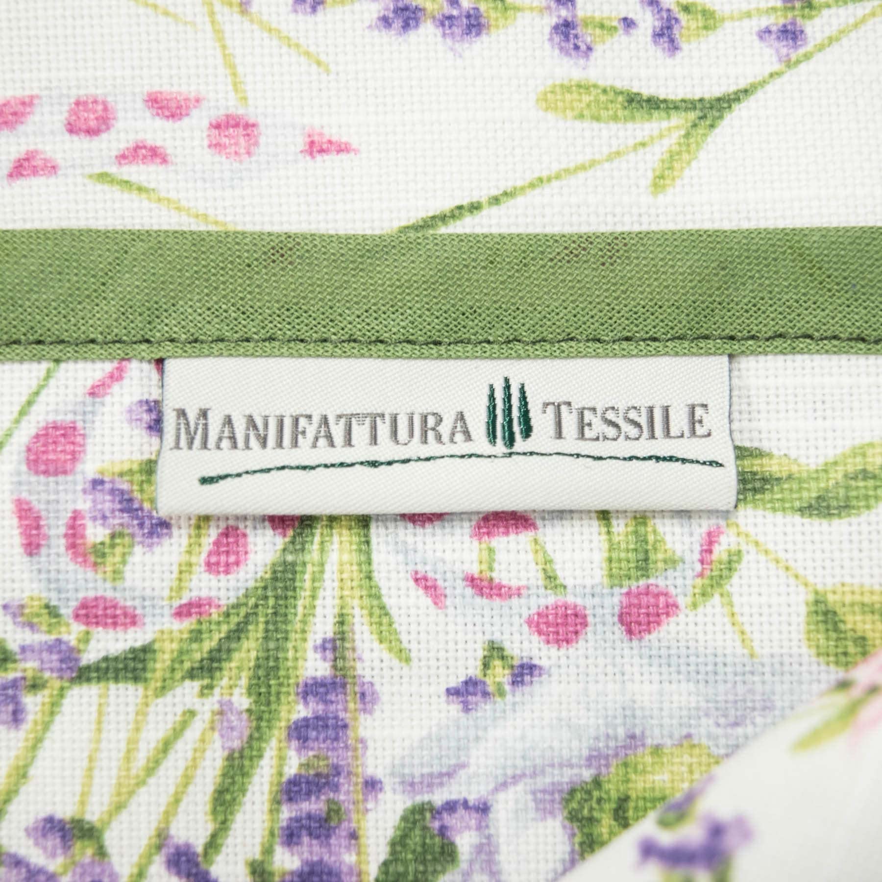 Mantel Antimanchas de algodón resinado Impermeable - Lavanda, rectangularx18 420