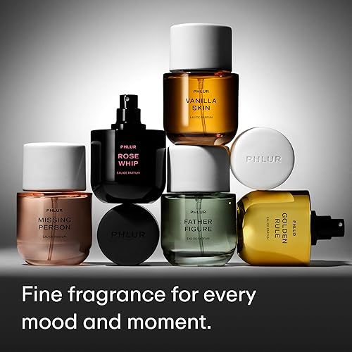 Miniatura 6 de PHLUR Rose Whip Eau de Parfum  Perfume de tamaño completo  Perfume floral afrutado con rosa, grosella negra, pimienta rosa, nuez moscada, madera de