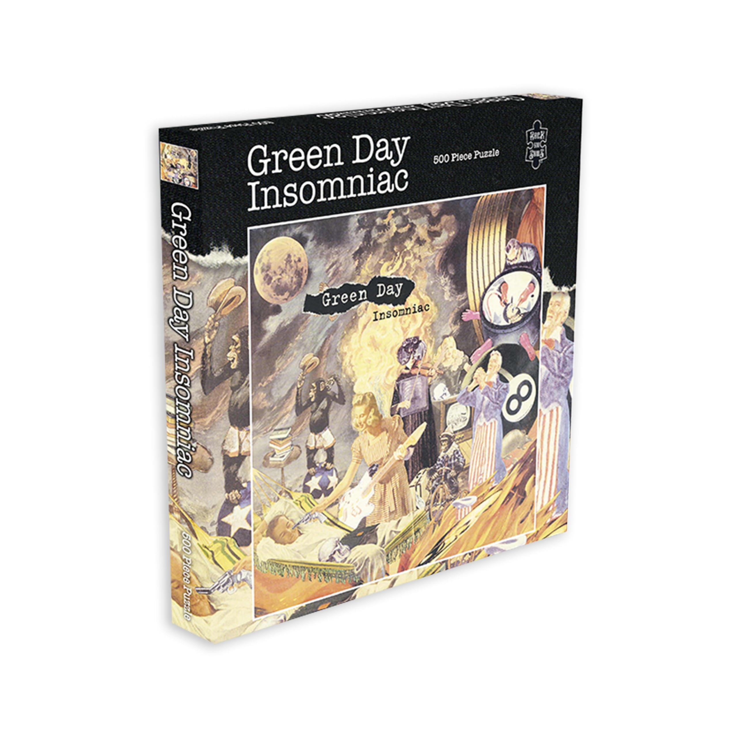 Amazon.com: Green Day Insomniac (500 Piece Jigsaw Puzzle) : Green