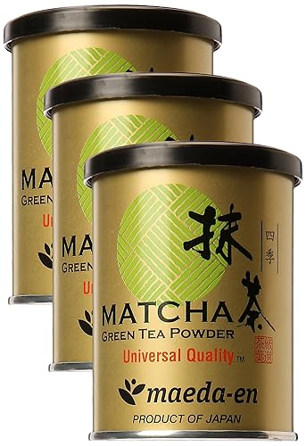 Maeda-en Polvo de té verde Matcha Shiki (paquete de 3)