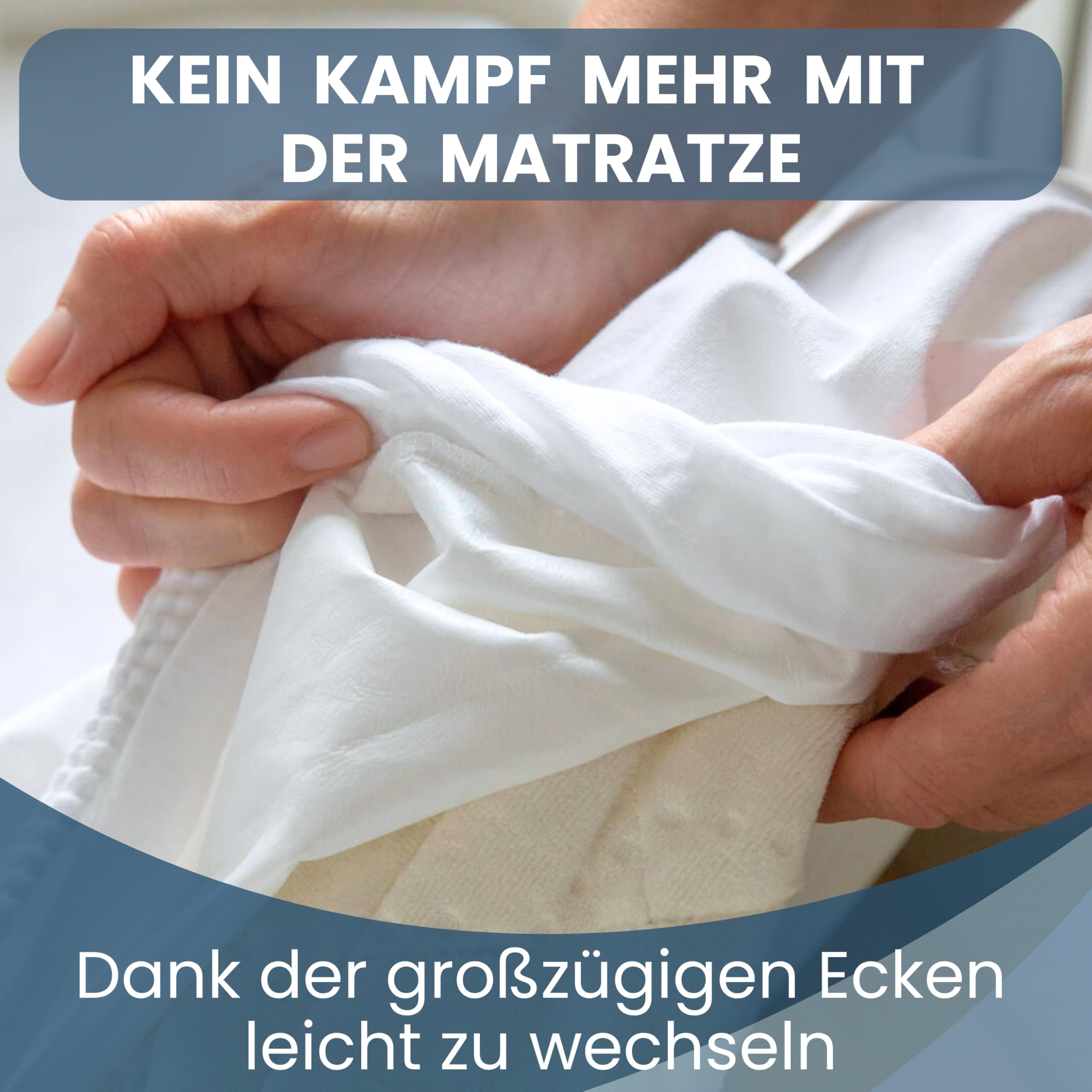 Bisoo Zauberlaken Spannbettlaken Wasserdicht 80x160 Grau für Kinderbett | 2 in 1, Spart den Matratzenschoner, Wasserdicht, Atmungsaktiv, Weicher Baumwoll-Jersey Oeko-Tex