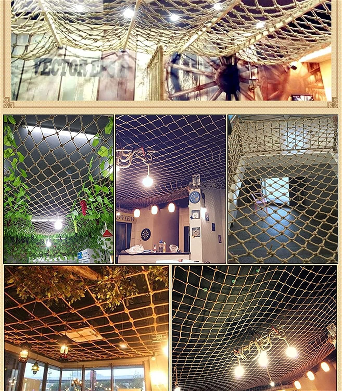 Red de seguridad infantil para árbol de juegos y remolques de camiones, 2 m x 3 m, red de protección para plantas y ropa de niños, duradera y segura