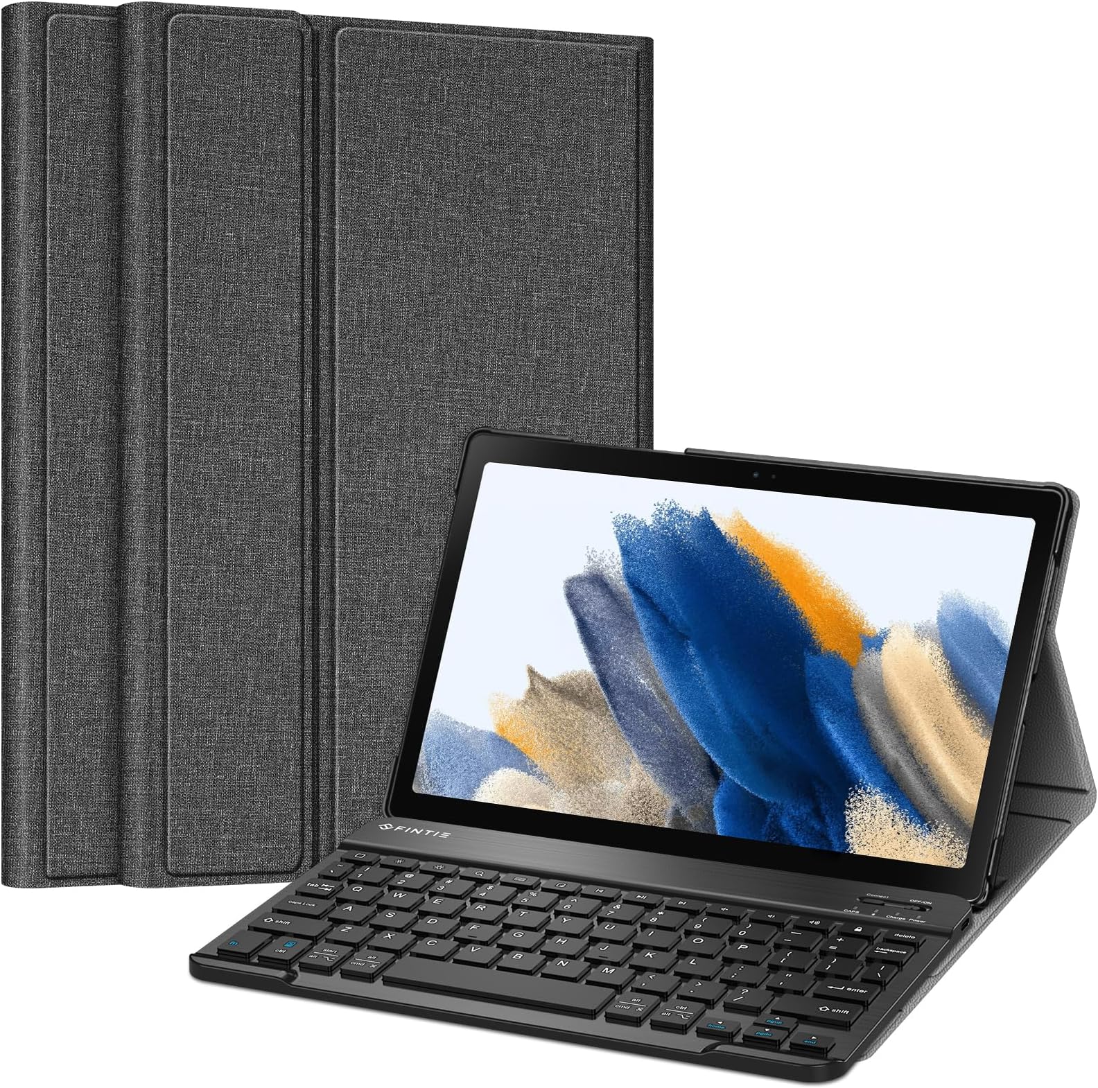 Étui Clavier Pour Samsung Galaxy Tab A9+ 11 Pouces 2023, Azerty