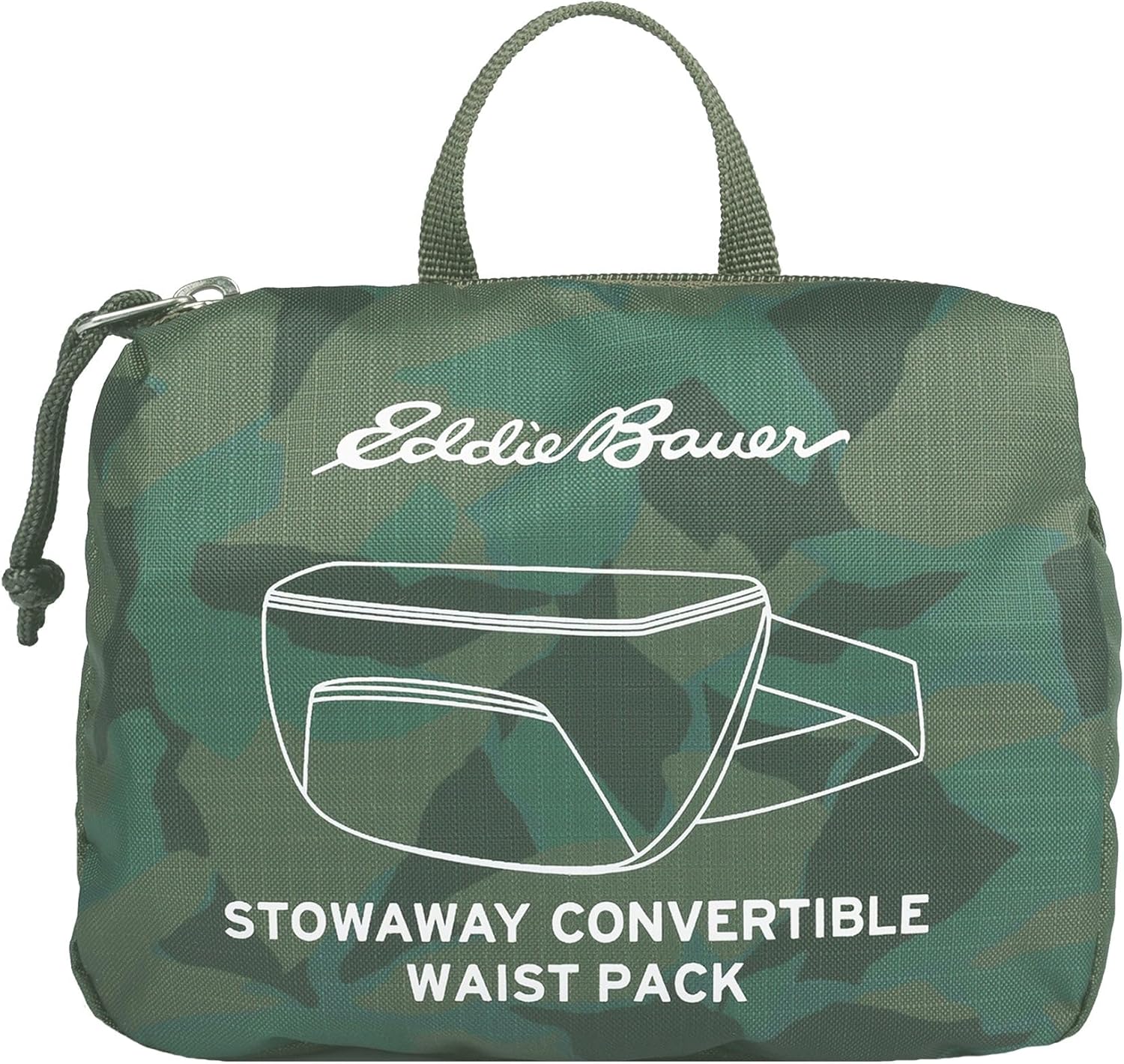 Eddie Bauer Stowaway Packable Waistpack | Sling | Fanny | Travel | Lightweight | Outdoor | Ripstop Polyester - Image 5