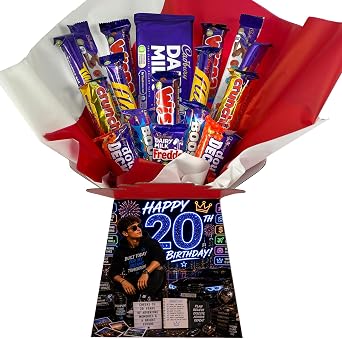 Birthday chocolate gift hamper bouquet gift box (Compatible with CADBURY RED MIX)