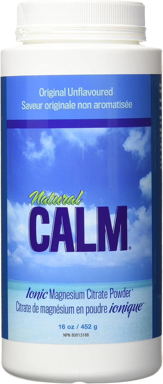 Natural Vitality calm magnesium citrate powder unflavoured, 16oz Amazon.ca Health & Personal Care