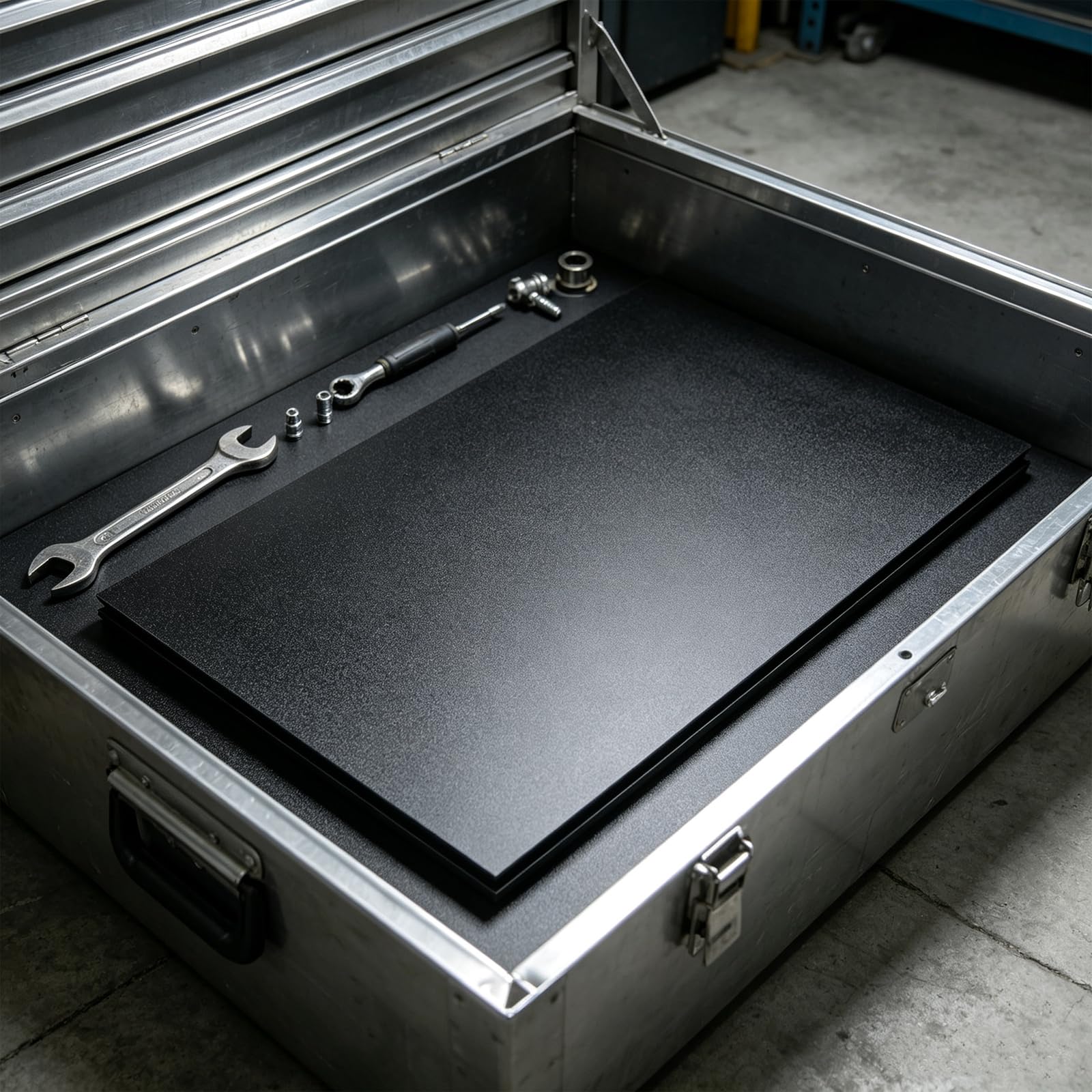 ABS Platten für den Modellbau, 12 x 16 Zoll, 4er Pack thermoplastische Platten mit 1/8 Dicke für die Herstellung, Zuschneiden und Formen von ABS Plattenplatten, Herstellungsplatten, Vorrat,