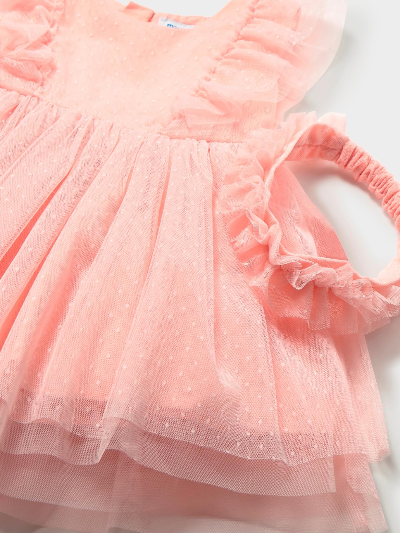 Mayoral Tüllkleid mit Haarband für Baby - Mädchen Blossom