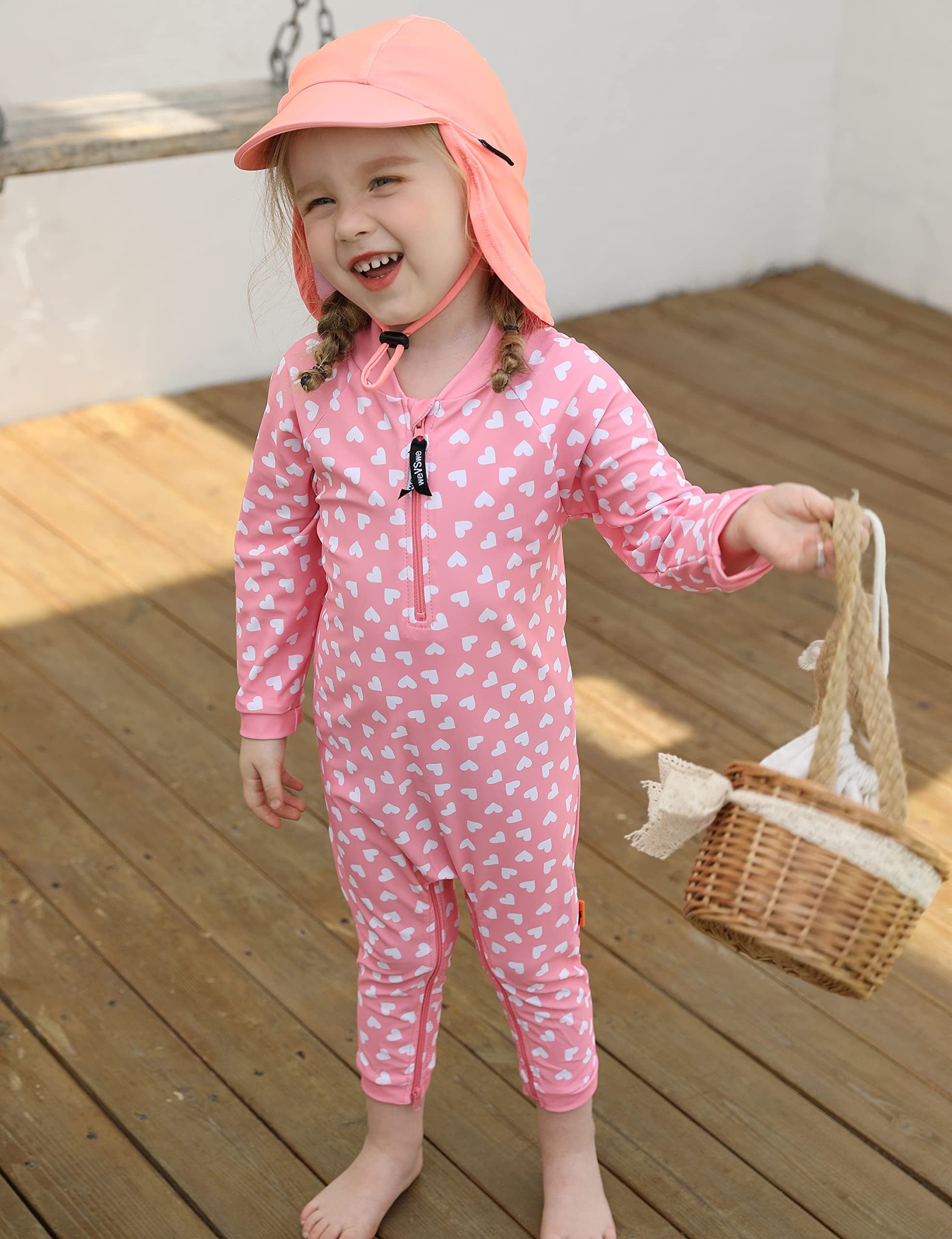weVSwe Baby Toddler Boy Swimsuit Long Sleeve Baby Swimwear UPF 50+ Sun Protection Rash Guard Swimming Costume with Crotch Zipper 0-3 Years — view 112