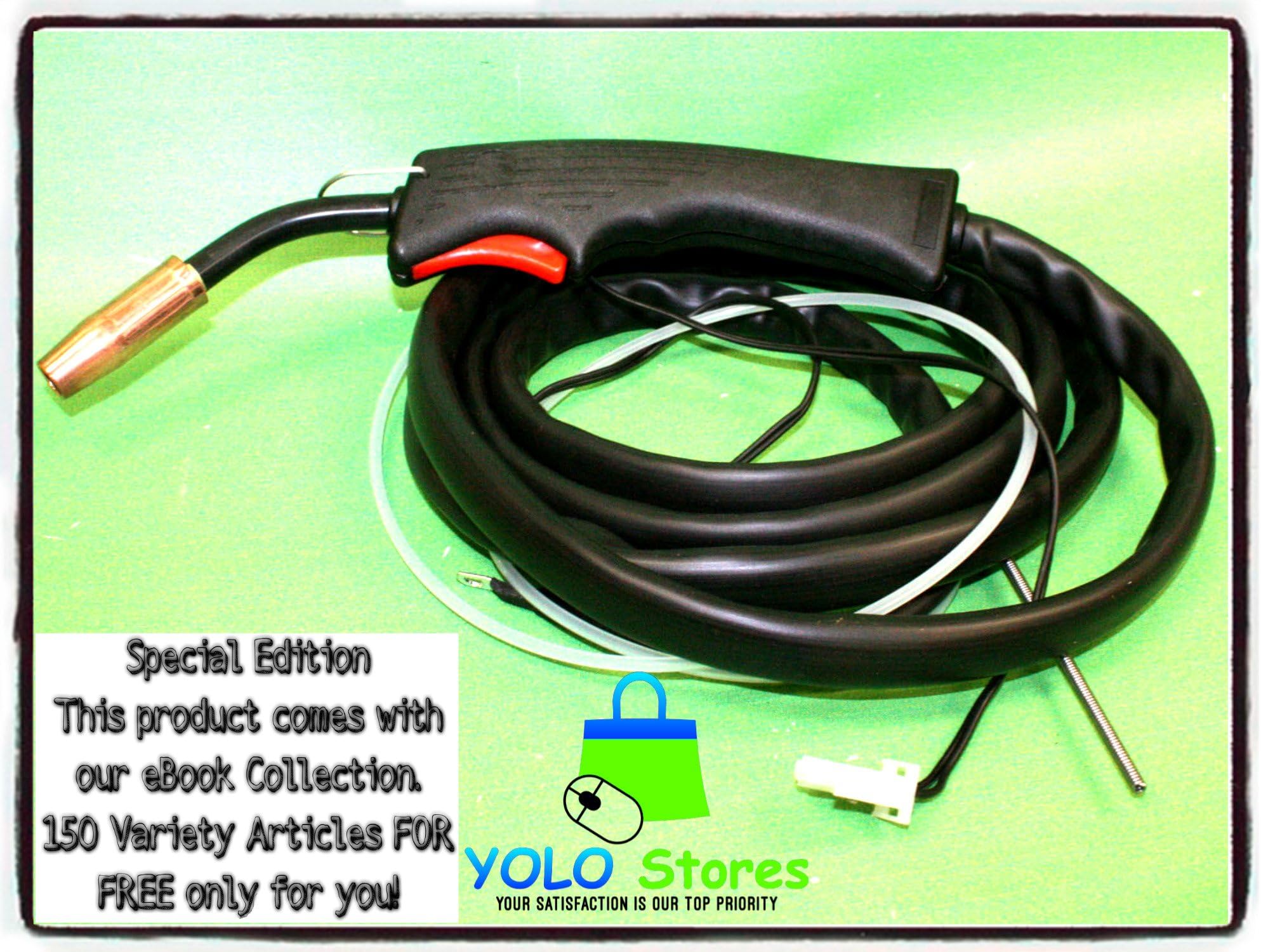 Replacement Mig Welding Gun Stinger Torch Lead 4 Clarke 130EN 180EN Welder Parts By YOLO Stores