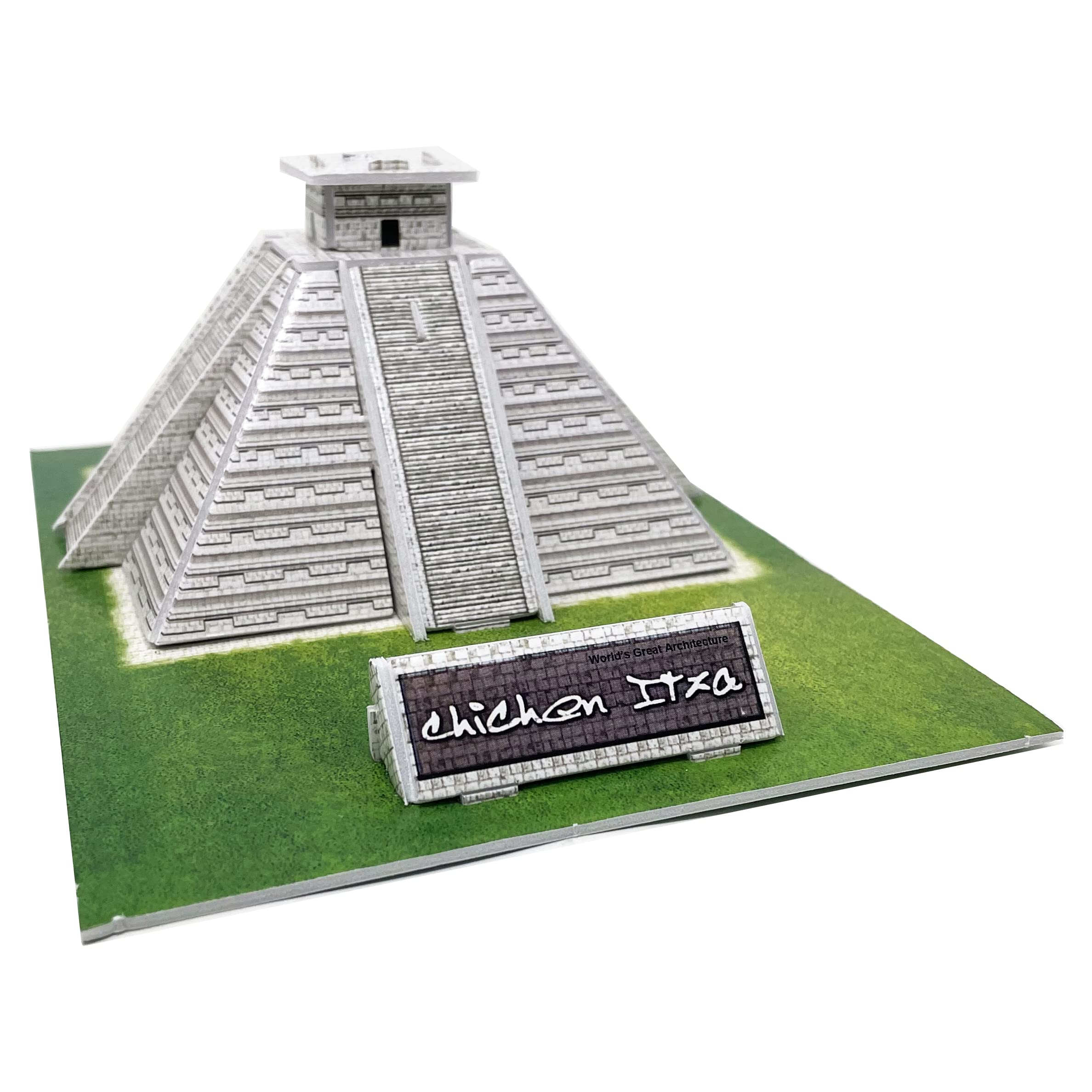Famous Building 3D Puzzle (Maya Pyramid)
