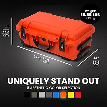 Amazon.com : NANUK 935 Hard Case - Orange : Camera Cases : Electronics